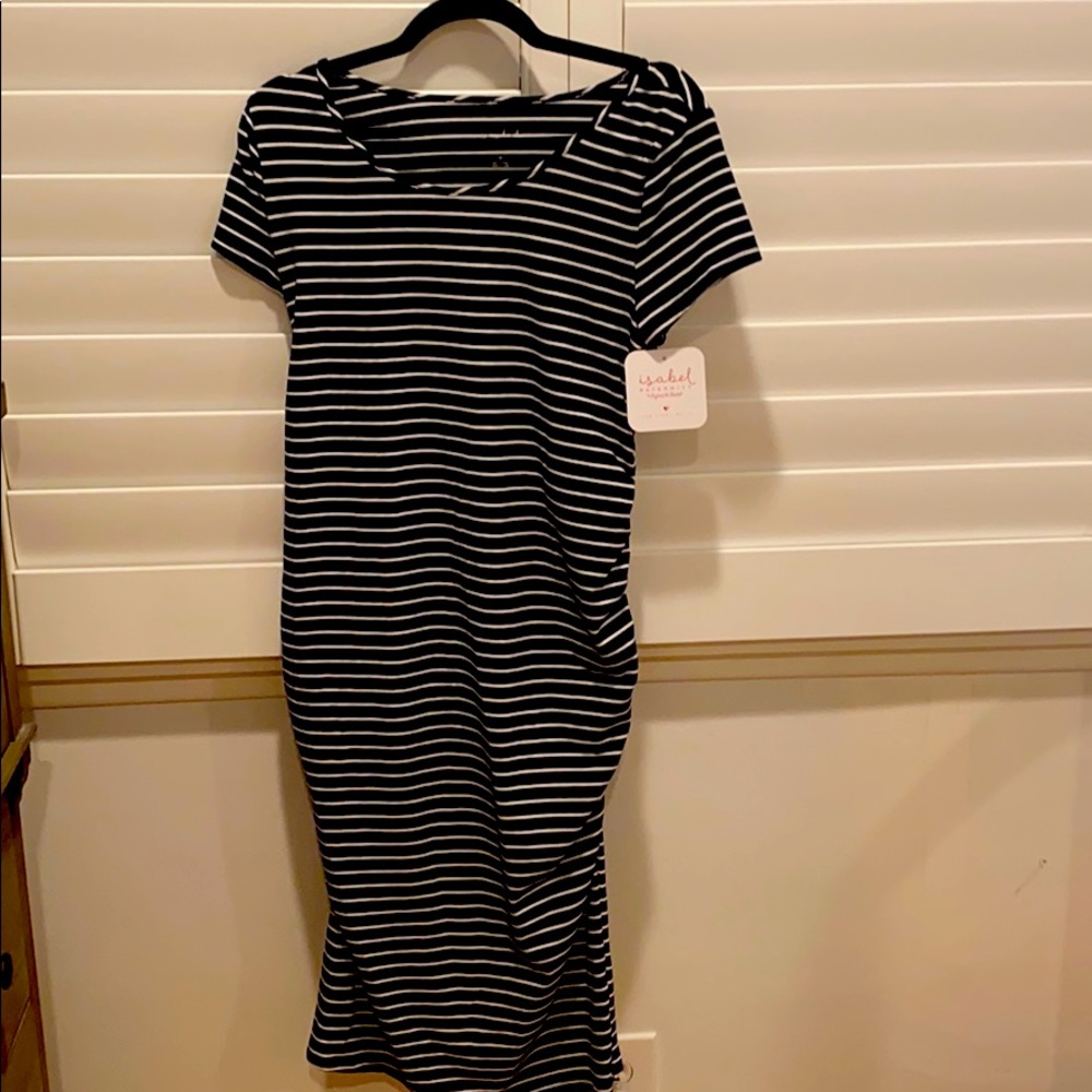 Maternity midi dress